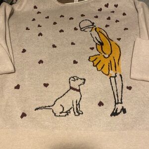 Super cute sweater thick and warm. Size xxl worn only a handful of times